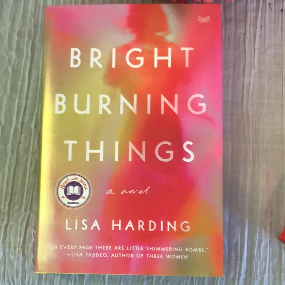 BRIGHT BURNING THINGS & MRS EVERYTHING lot of 2 hardcovers novels books